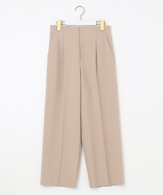 ANY SIS S 【WEB・一部店舗限定】褒めらレディワイド パンツ ベージュ