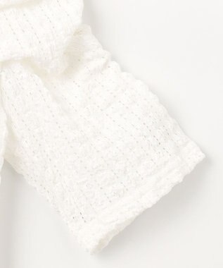 Feroux 【洗える】パワショル トップス ホワイト系