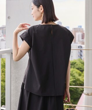 AMERICAN HOLIC 【多機能】タックトップス＋ギャザースカート Black