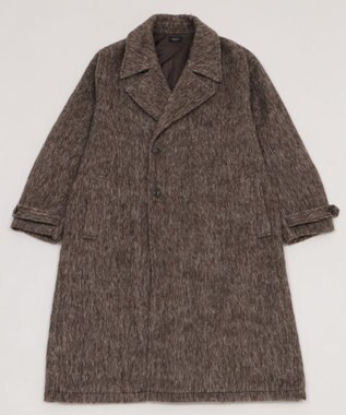 WEGO シャギーオーバーコート ブラウン