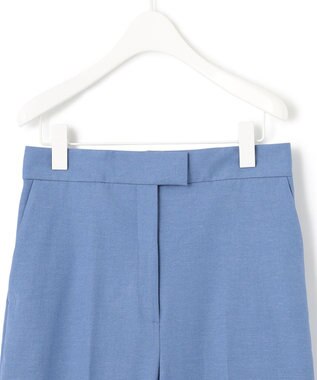 ICB 【洗える】 LooseWeave ワイドストレートパンツ スマルトブルー系