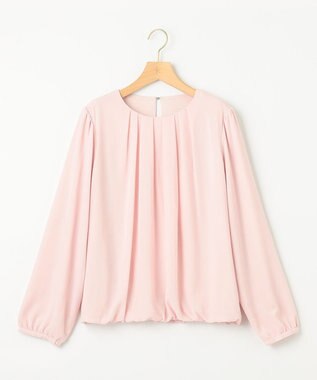 組曲 ドビーシフォン ニュアンスタック ブラウス ローズ系