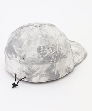 JOSEPH ABBOUD MOUNTAIN 【ECO撥水・軽量・パッカブル】エンボスストレッチプリント キャップ ライトグレー系5