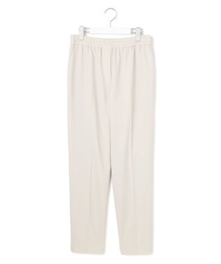 ICB 【UVカット・洗える】ウール2WAYストレッチ ドロストパンツ トープ系