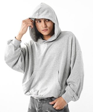 WEGO 【ユニセックス着用ITEM】バルーンクロップドプルパーカー