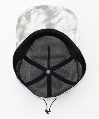 JOSEPH ABBOUD MOUNTAIN 【ECO撥水・軽量・パッカブル】エンボスストレッチプリント キャップ ライトグレー系5