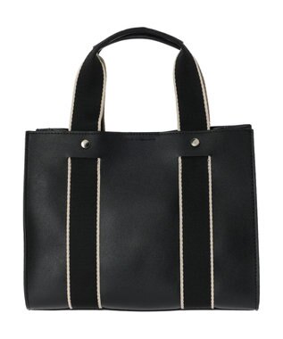 Green Parks ・Ｃｕーｓｈｕｔ　テープスクエアトート Black