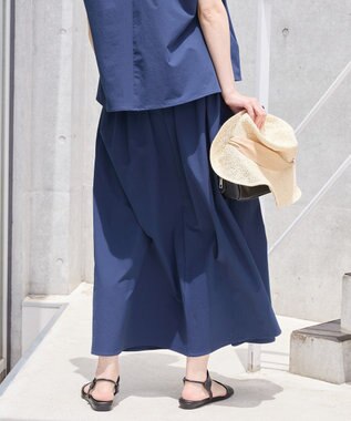 AMERICAN HOLIC 【多機能】タックトップス＋ギャザースカート Navy