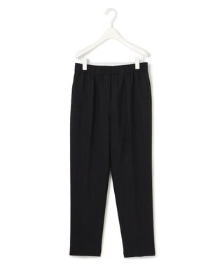 ICB 【UVカット・洗える】ウール2WAYストレッチ ドロストパンツ ブラック系