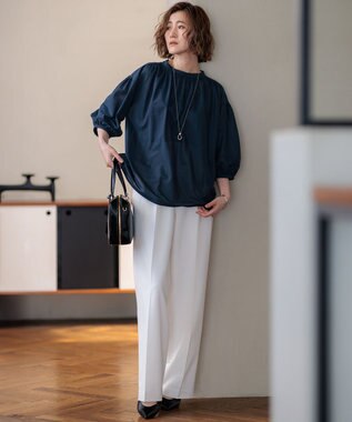 23区 【Oggi10月号掲載】ツインフープ トップ ネックレス シルバー系