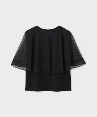 GRACE CONTINENTAL シアーケープカットトップ ブラック