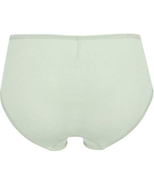 Wing ショーツ 【デイリーフィット リブ】 リブ素材(身生地部) はきこみ丈ふつう EC2400 ウイング／ワコール グリーン