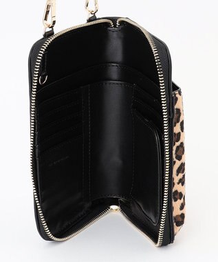 LA BAGAGERIE 【インスタグラマー chiyoさん×LA BAGAGERIE】チェーンスマホショルダー キャメル