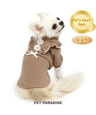 PET PARADISE ペットパラダイス ペティヒートDAN Tシャツ 《フリル花》 小型犬