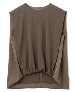 BEIGE， 【洗える】CINDY / ノースリーブブラウス Mocha