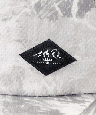JOSEPH ABBOUD MOUNTAIN 【ECO撥水・軽量・パッカブル】エンボスストレッチプリント キャップ ライトグレー系5