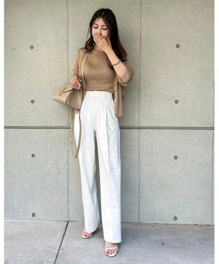 Green Parks シアーカーディガン＋タンクトップＳＥＴ Beige