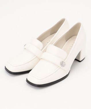 TOCCA BIJOUX LOAFER SHOES ローファーシューズ ホワイト系