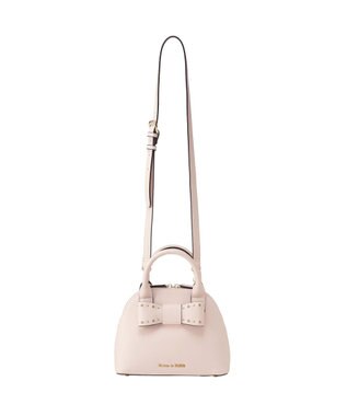 Maison de FLEUR リボンハーフムーン２Ｗａｙバッグ Light Pink