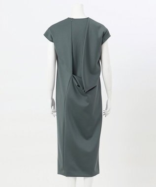 23区 【エステータ】スキューバ フレンチスリーブ ワンピース グレー系