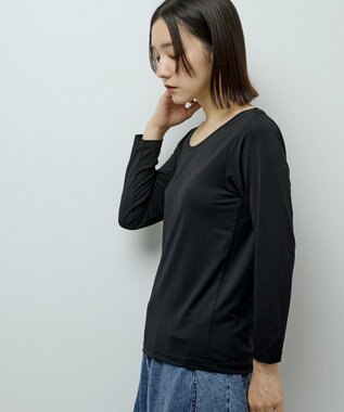 Green Parks ｉｎ　バレエネックインナー Black