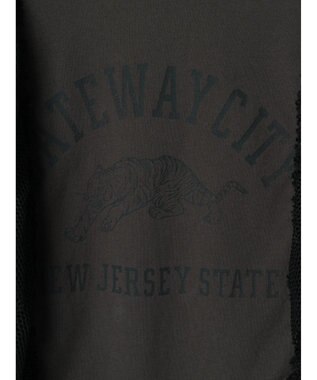 Green Parks ・ＳＵＧＡＲ　ＳＰＯＯＮ　ＴＩＧＥＲｐｔラッフルフレンチＴ Charcoal Gray