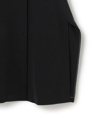 ICB 【洗える・ブラックフォーマル】 TaPeダブルクロス ケープコート ブラック系