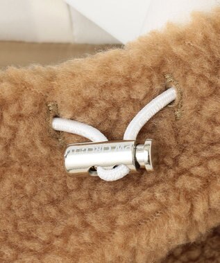 PW CIRCULUS 【MEN】【撥水/防風】ボア ハーフジップ フーデッド プルオーバー ベージュ系