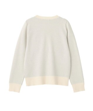 earth music&ecology アーガイルニットカーディガン Ivory