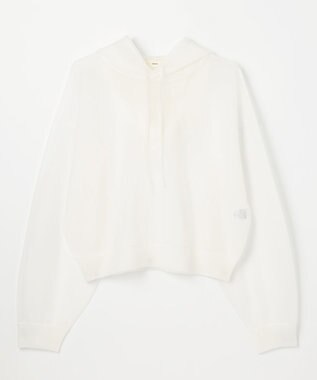 NAVE 【Nave・洗える】シアーニット パーカー ホワイト系