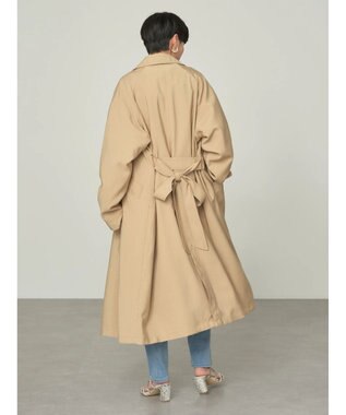 AMERICAN HOLIC 花粉防止Ｗボタントレンチコート Beige