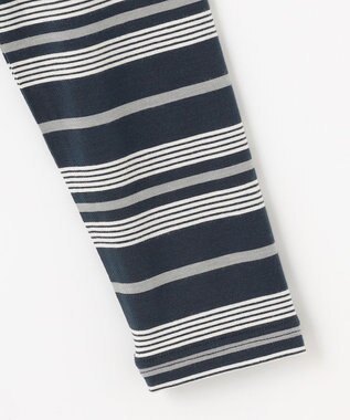 23区GOLF 【MEN】エニワイズ モックネックシャツ ネイビー系1