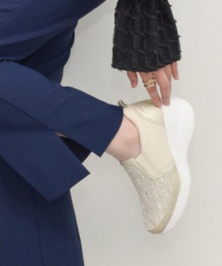 Bridget Birkin 【Round About】スリッポンヒールスニーカー