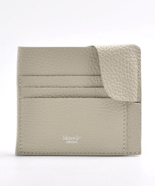 blancle シュリンクレザー スマートウォレット ライトベージュ