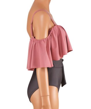 San-ai Resort（三愛水着楽園） 【SALE】ワコール定番商品カップ使用 GHIカップの大きなお胸に対応【グラマラスフィット】　ワイヤーブラ　11EF・13GHI【San-ai Resort（サンアイリゾート）】 ピンク×ブラウン