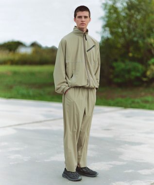 UNFILO MENS ライト ハイストレッチムーブ トラックジャケット [24年商品] スモーキーグリーン