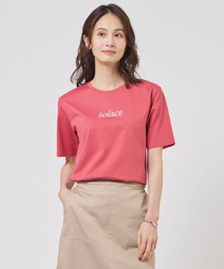 J.PRESS LADIES S 刺繍ロゴ Tシャツ