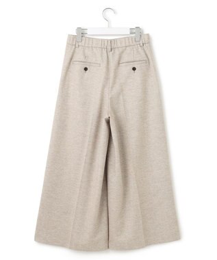 23区 L ラメミックスツイード クロップド パンツ ベージュ系