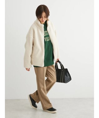 Green Parks 裏起毛フロッキーロゴプルオーバー Green