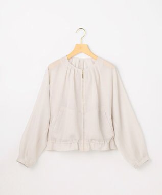 組曲 【先行予約】カラーボイル ブルゾン エクリュ系