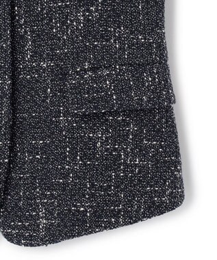 BEIGE， TRIPHANE / バックニットツイードビスチェ Navy Mix