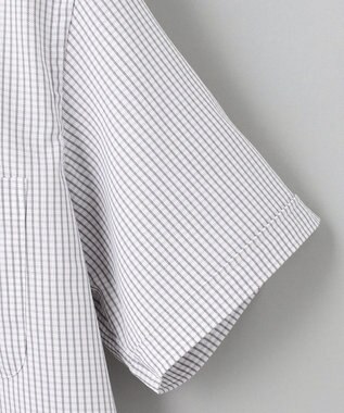 GOTAIRIKU 春夏向け【形態安定】SUMMERPREMIUMPLEATS_ボタンダウン 半袖ドレスシャツ（ストライプ） ライトグレー系4