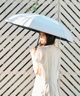 MOONBAT 【超コンパクト/自動開閉/晴雨兼用】Miracle Tech Protection(ミラクルテック プロテクション) 折りたたみ傘 プレーン 50cm ライトパープル