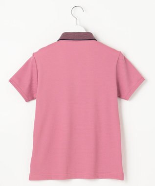 23区GOLF 【WOMEN】【WEB&一部店舗限定】ハニカムライトカノコ 半そでポロシャツ ピンク系