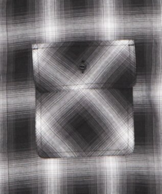 WEGO オンブレチェックシャツ（SS） 柄1