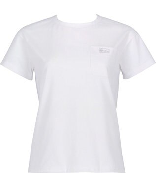 CW-X 【WOMEN】【CHUMS (チャムス)コラボ】 CW-X アウタートップス 半袖 3分袖 バックメッシュTシャツ Uネック 背中部分メッシュ素材切り替え レディース LNY550 /ワコール