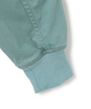 J.PRESS YORK STREET 【UNISEX】サテンストレッチ MA-1 ブルゾン ライトグリーン系