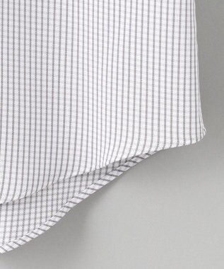 GOTAIRIKU 春夏向け【形態安定】SUMMERPREMIUMPLEATS_ボタンダウン 半袖ドレスシャツ（ストライプ） ライトグレー系4