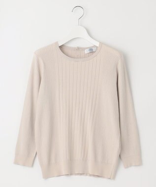 J.PRESS LADIES 【洗える】 PRINCESS クルーネック ニット ベージュ系