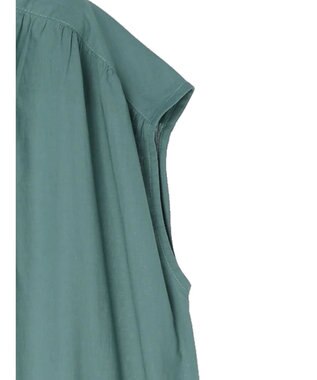 Green Parks ・Ｐｅｔｉｔ　Ｆｌｅｕｒ　カラーシャツワンピース Green